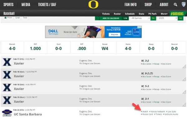 Baseball on GoDucks.com.jpg