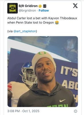 NFL Bets: Abdul Carter and Tyler Warren Look Good in Oregon Ducks Gear!